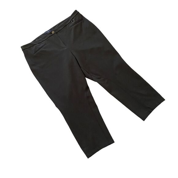 Talbots Pants - Talbots Dalton Equestrian-Inspired Riding Cropped Pants Loden Green Size 16P